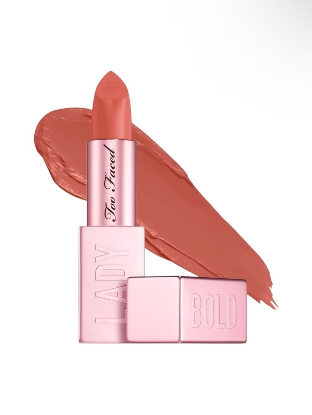 Too Faced Lady Bold EM-Power Pigment Lipstick in Comeback Queen NEW